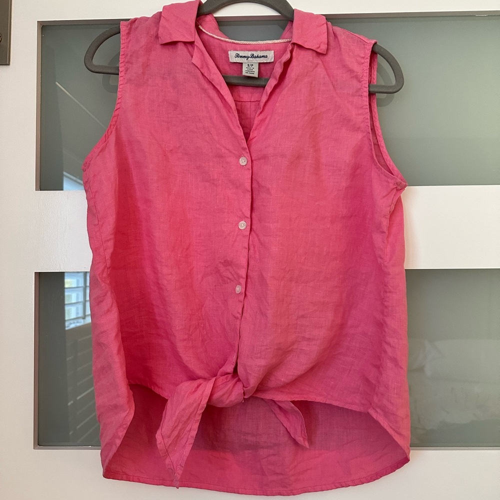 Tommy Bahama sleeveless shirt worn once